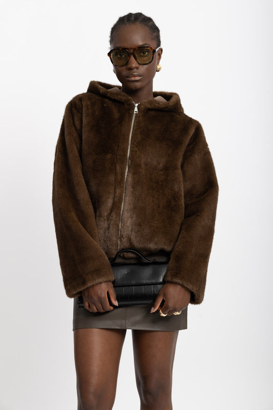 Manteau Fausse Fourrure NIV