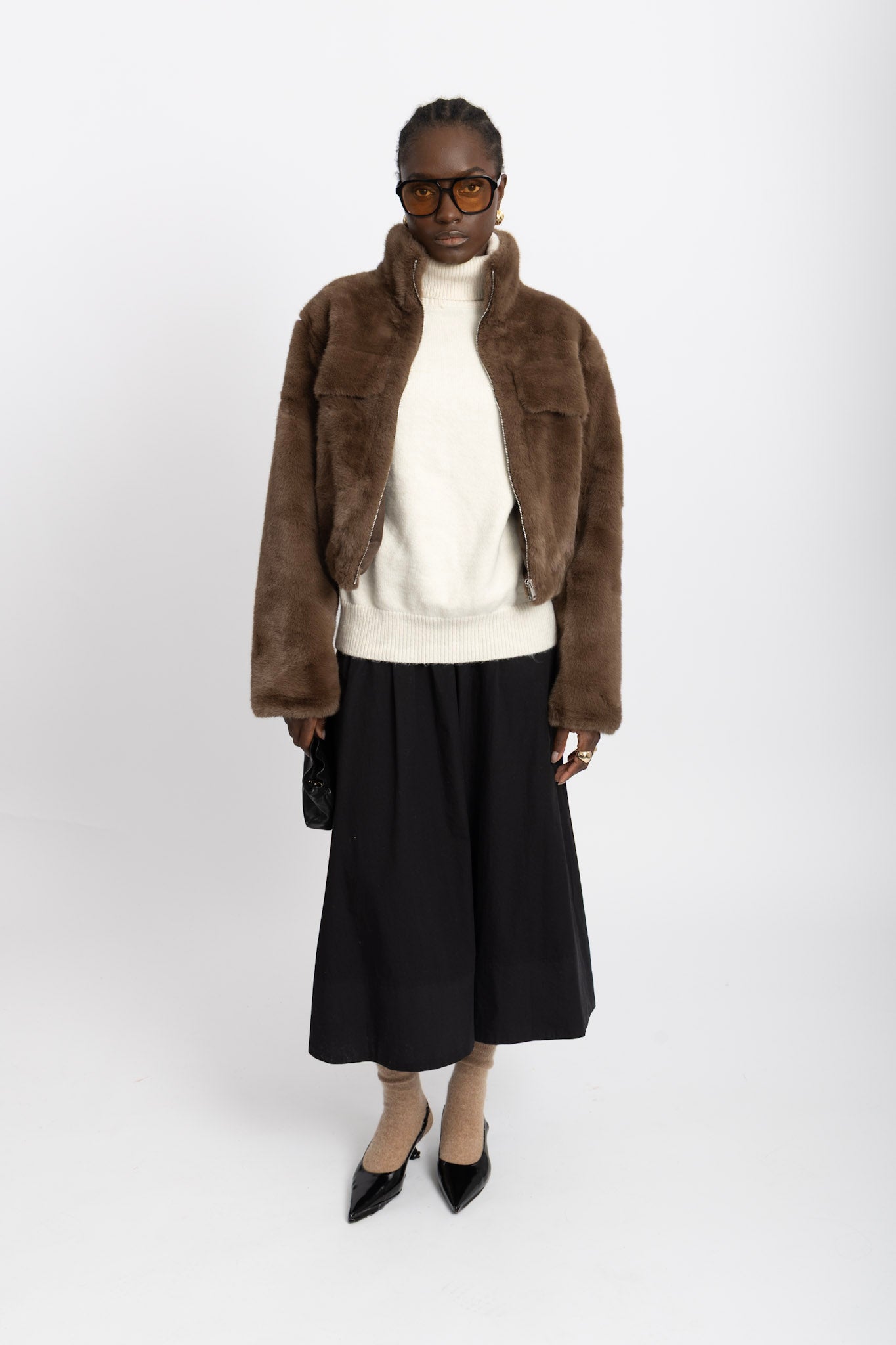 Manteau Fausse Fourrure NEO