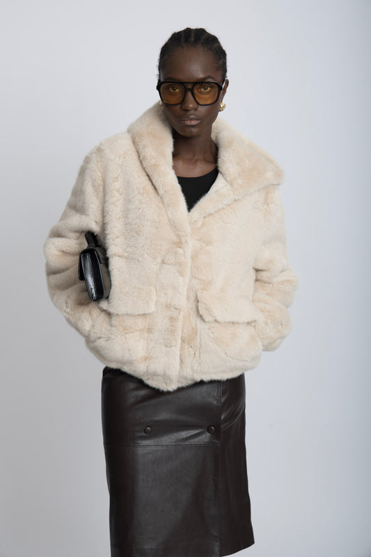 Manteau Fausse Fourrure NYX