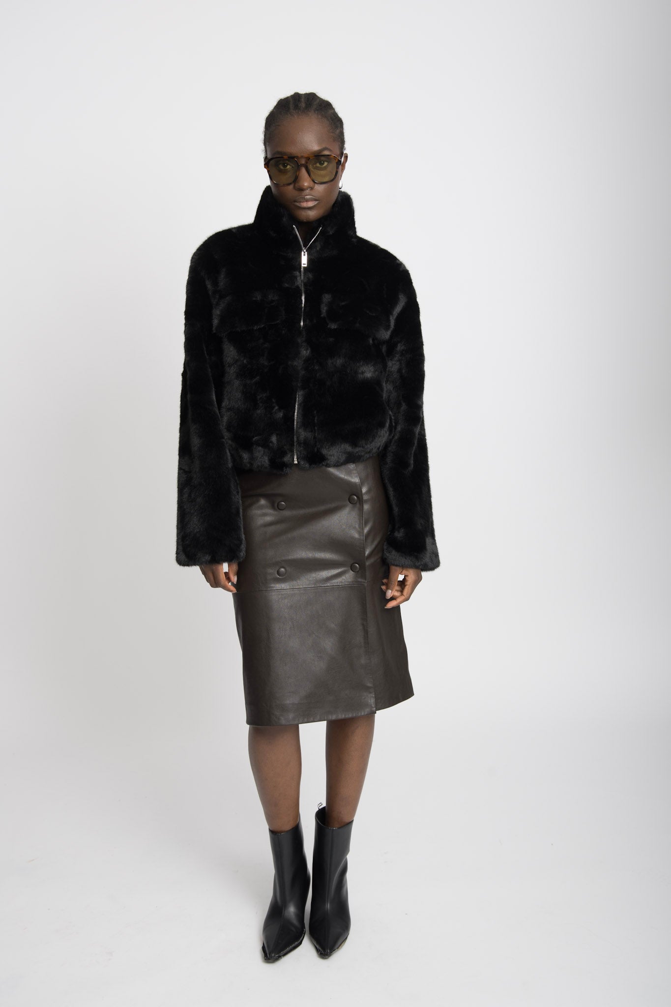 Manteau Fausse Fourrure NEO