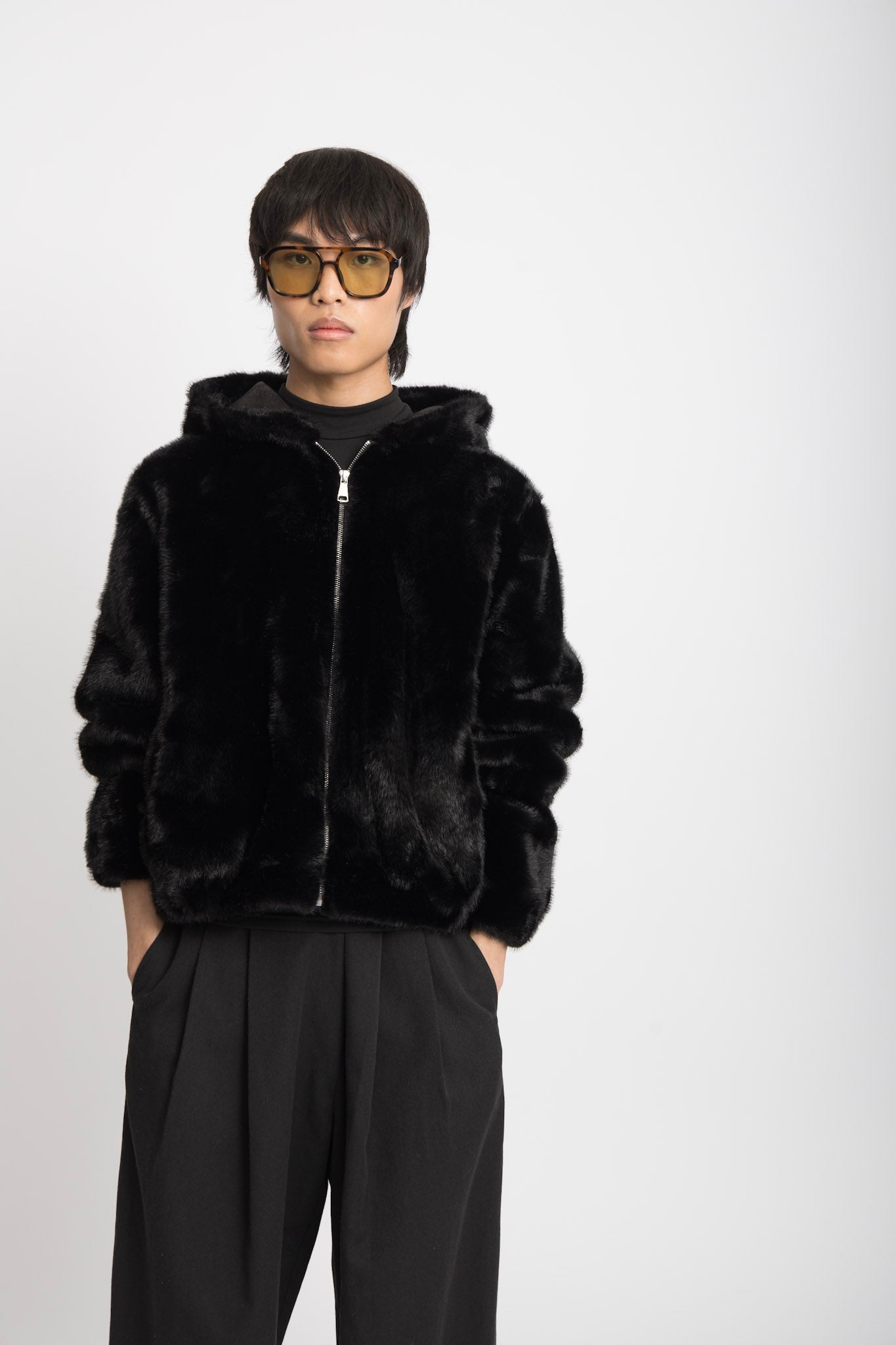 Manteau Fausse Fourrure NIV -