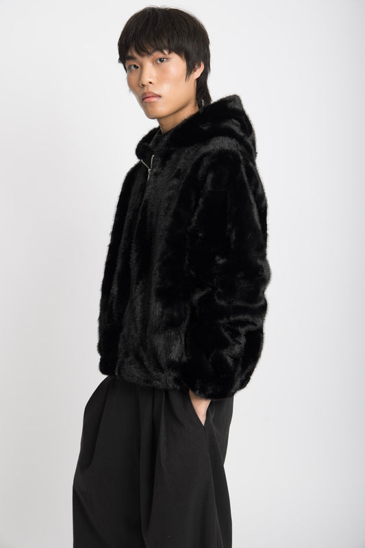 Manteau Fausse Fourrure NIV -