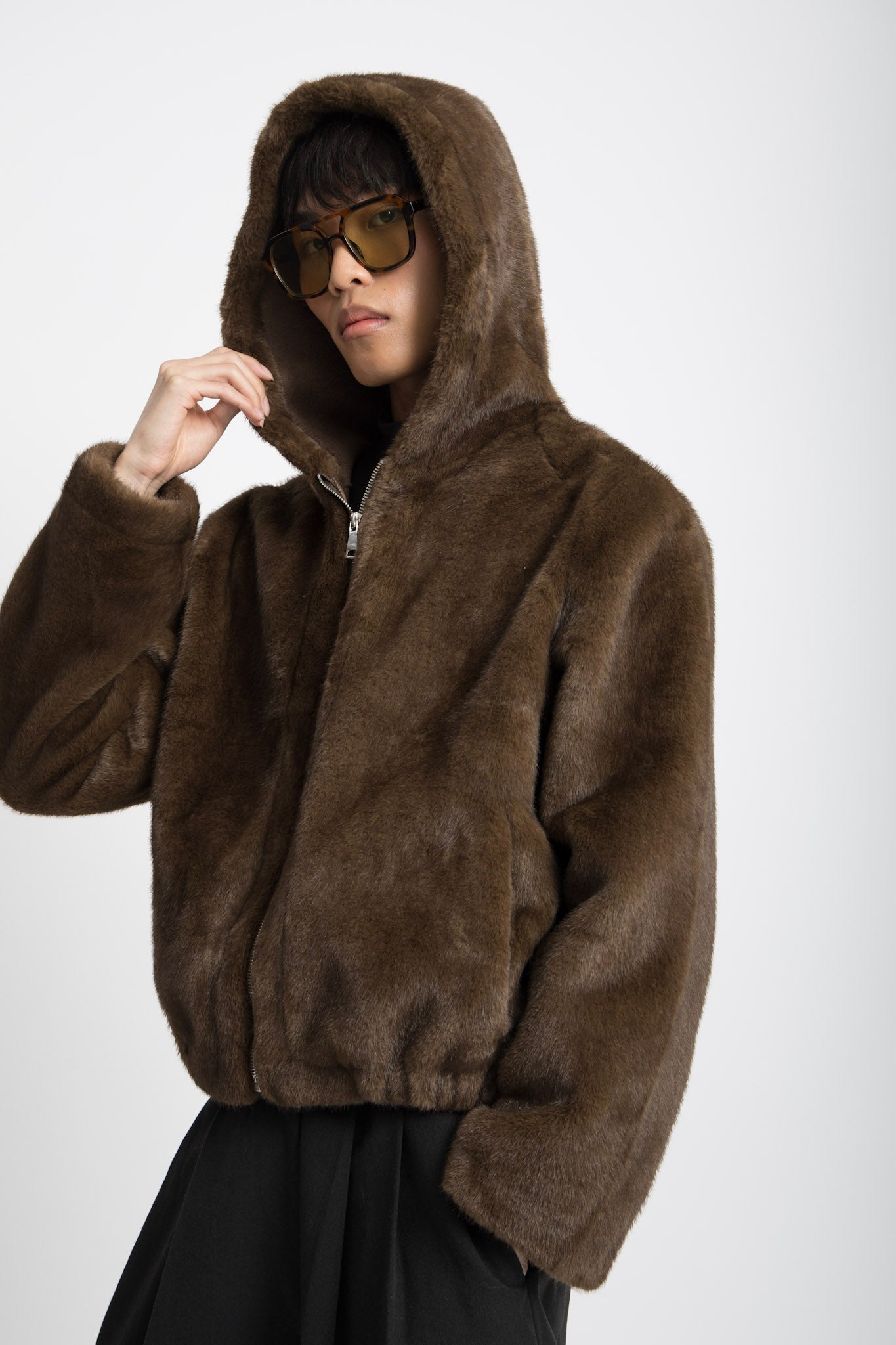 Manteau Fausse Fourrure NIV -