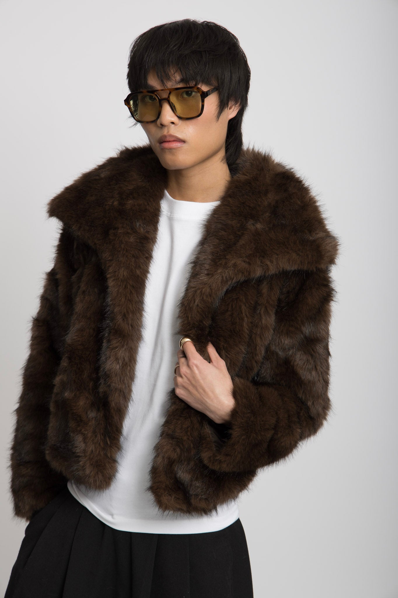 Manteau Fausse Fourrure NIKI -