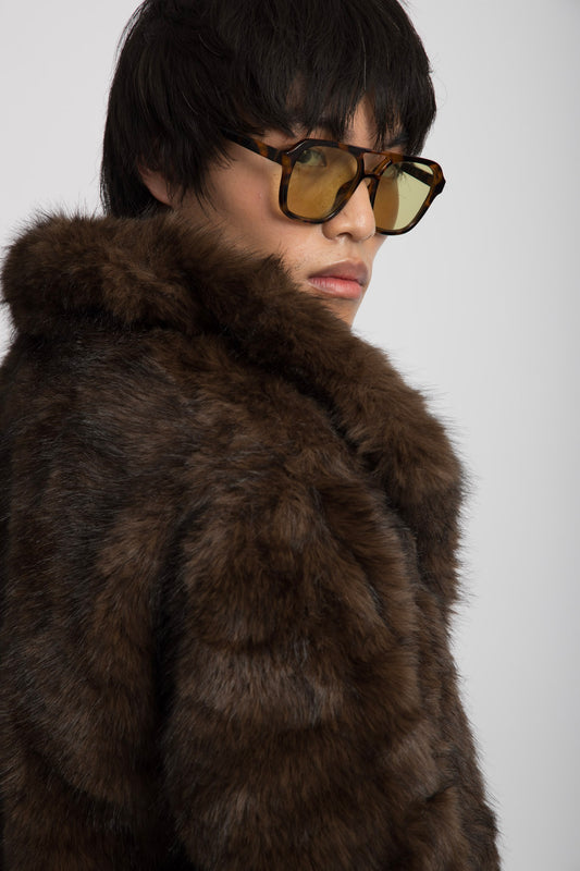 Manteau Fausse Fourrure NIKI -