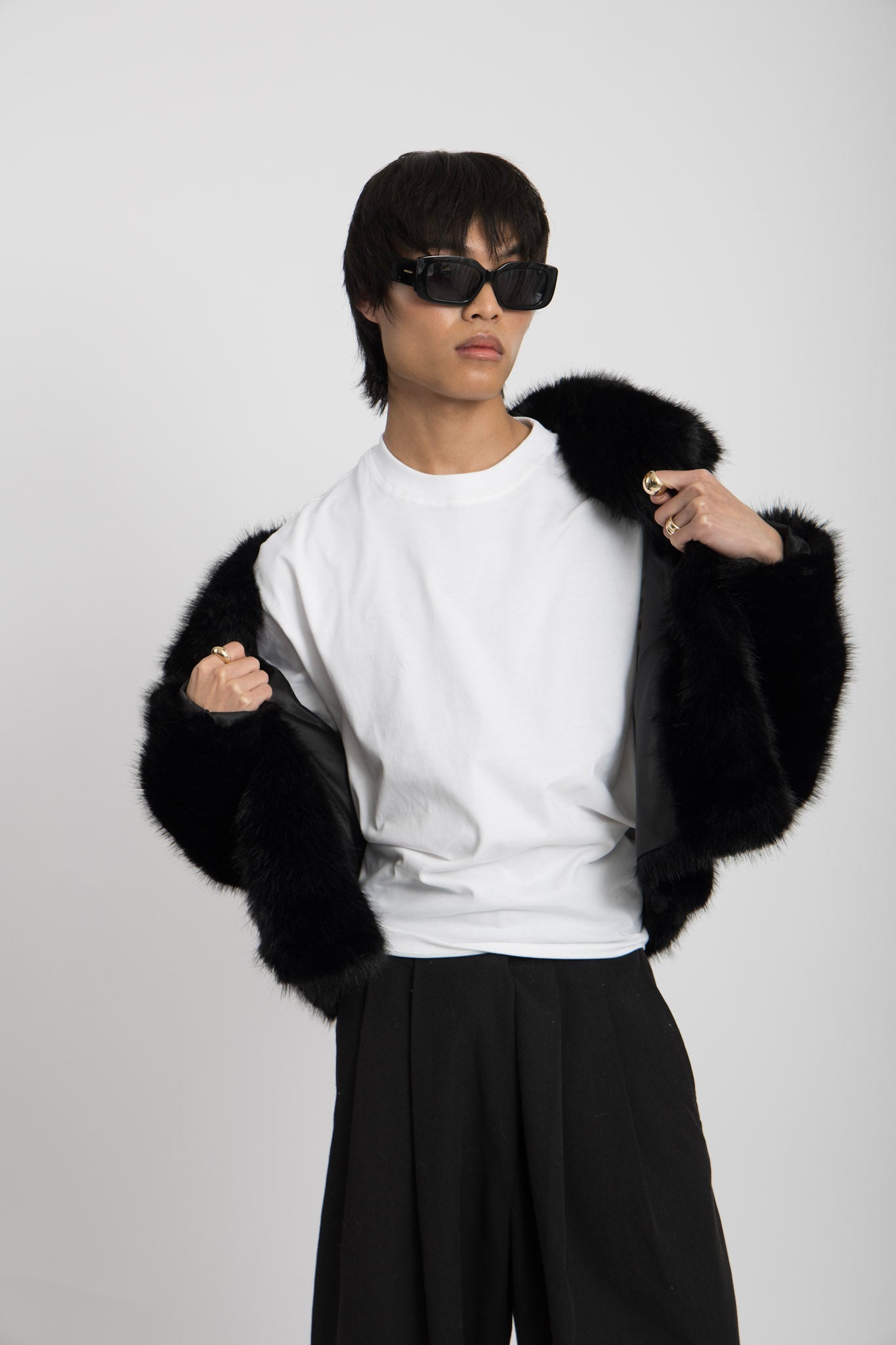 Manteau Fausse Fourrure NIKI -