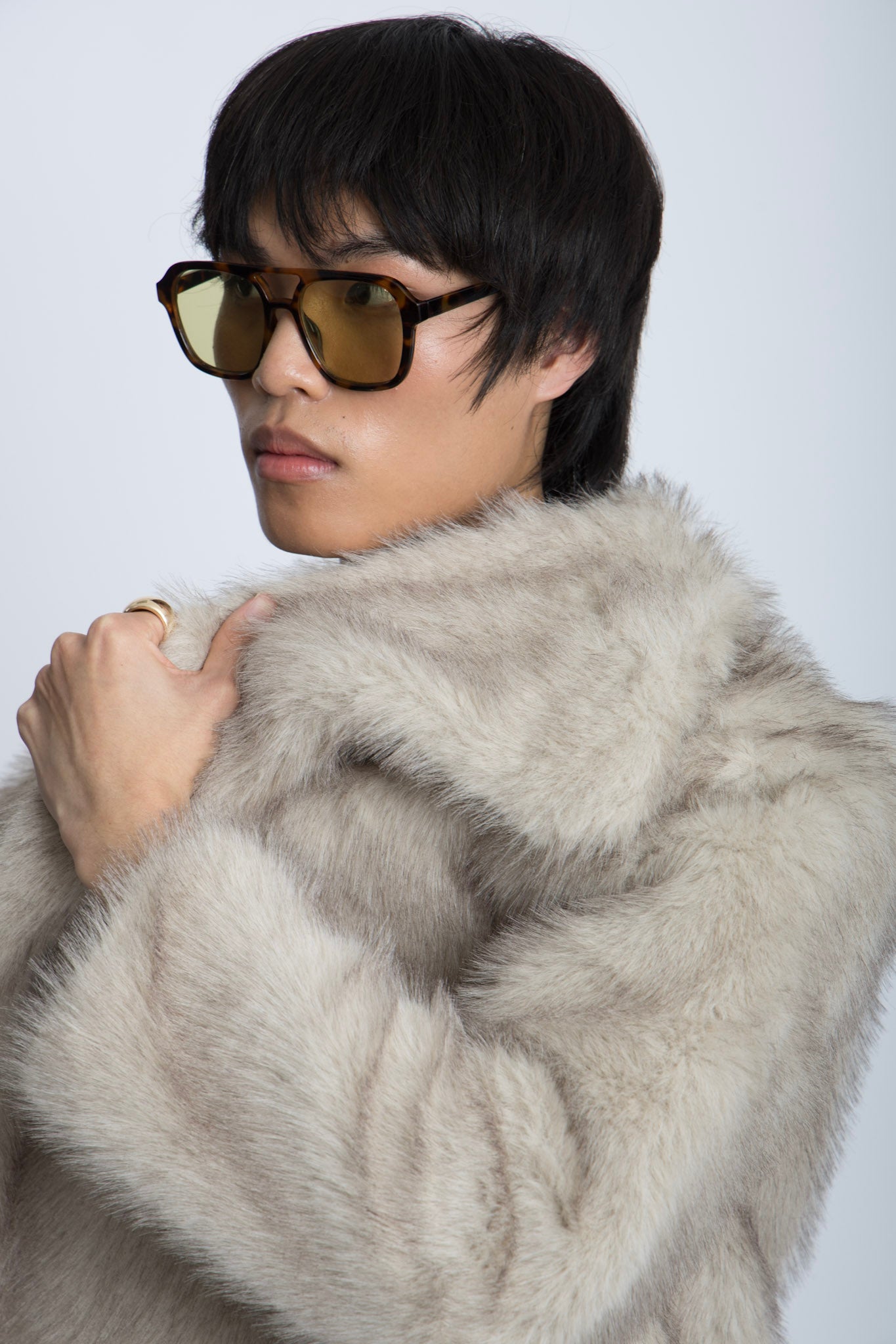 Manteau Fausse Fourrure NIKI -