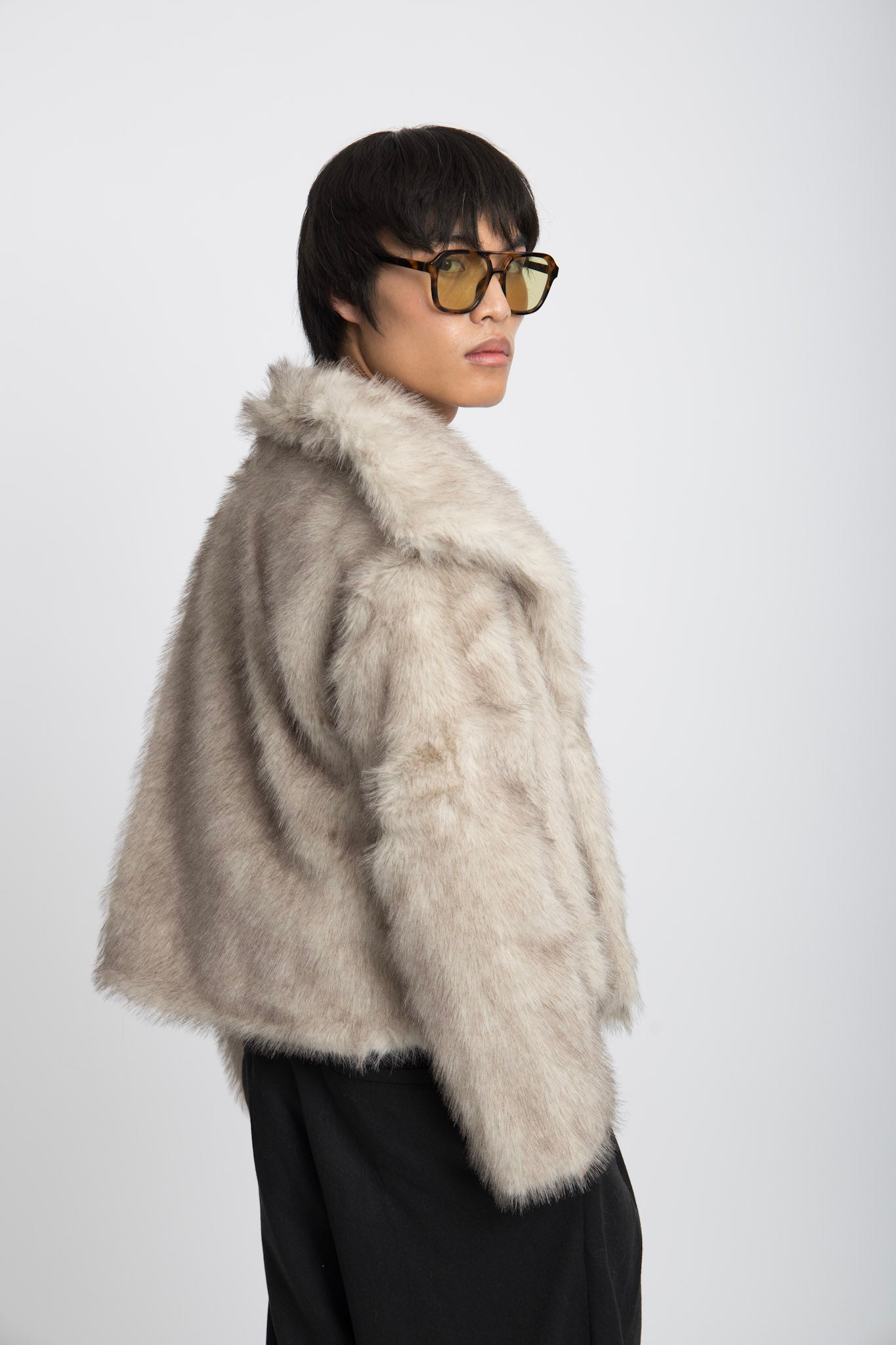 Manteau Fausse Fourrure NIKI -