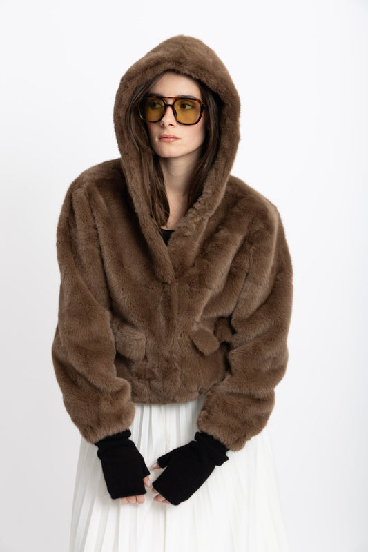 Manteau Fausse Fourrure NYX