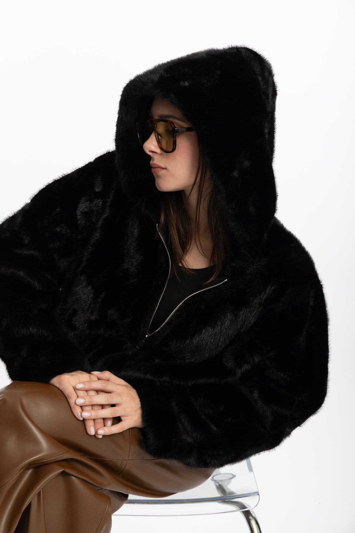 Manteau Fausse Fourrure NIV