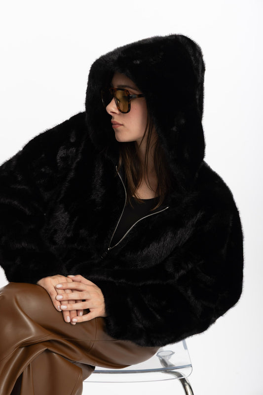 Manteau Fausse Fourrure NIV