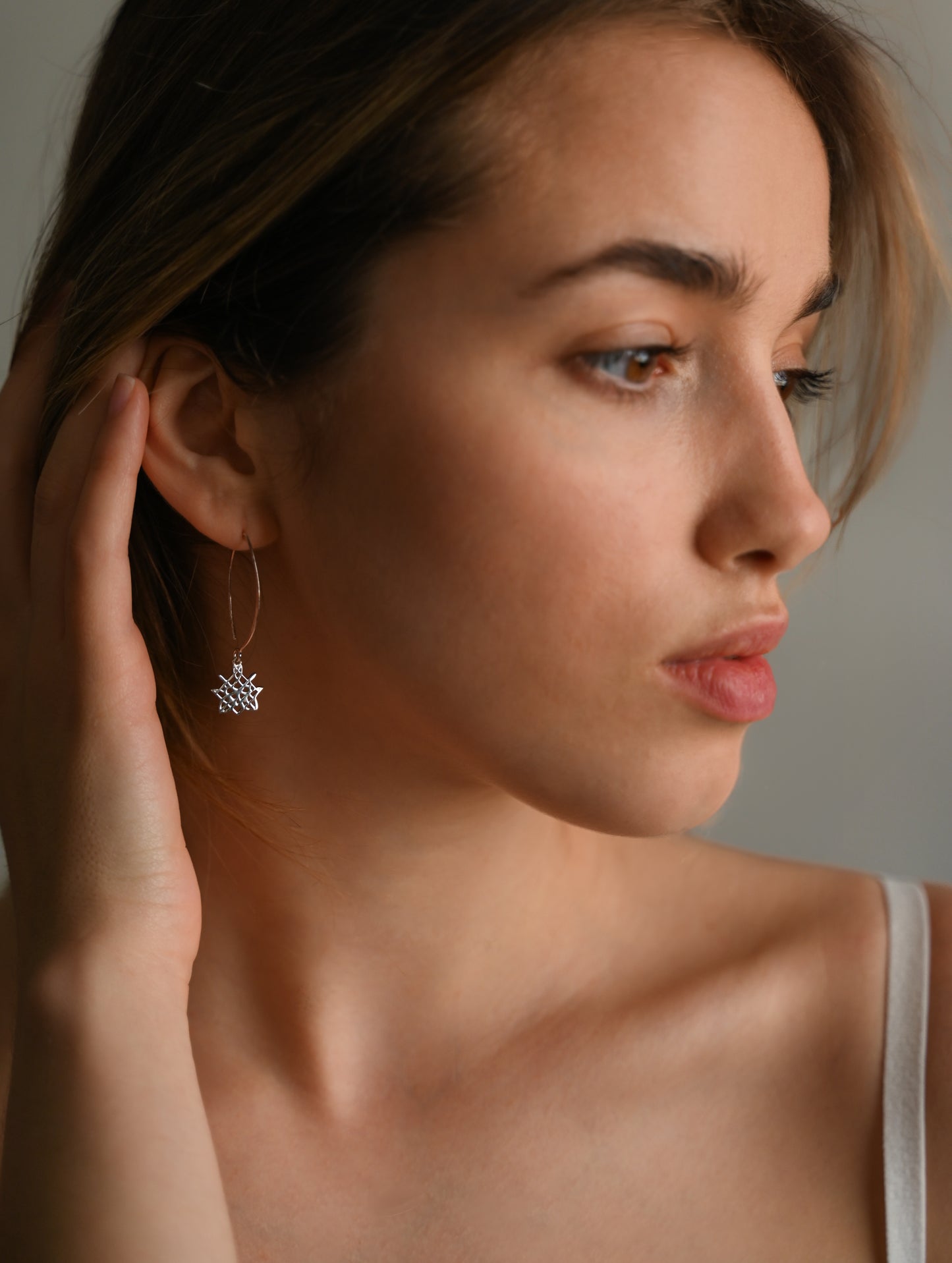 Boucle d'oreilles en argent - NOVA